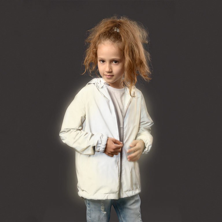 светоотражающая куртка детская